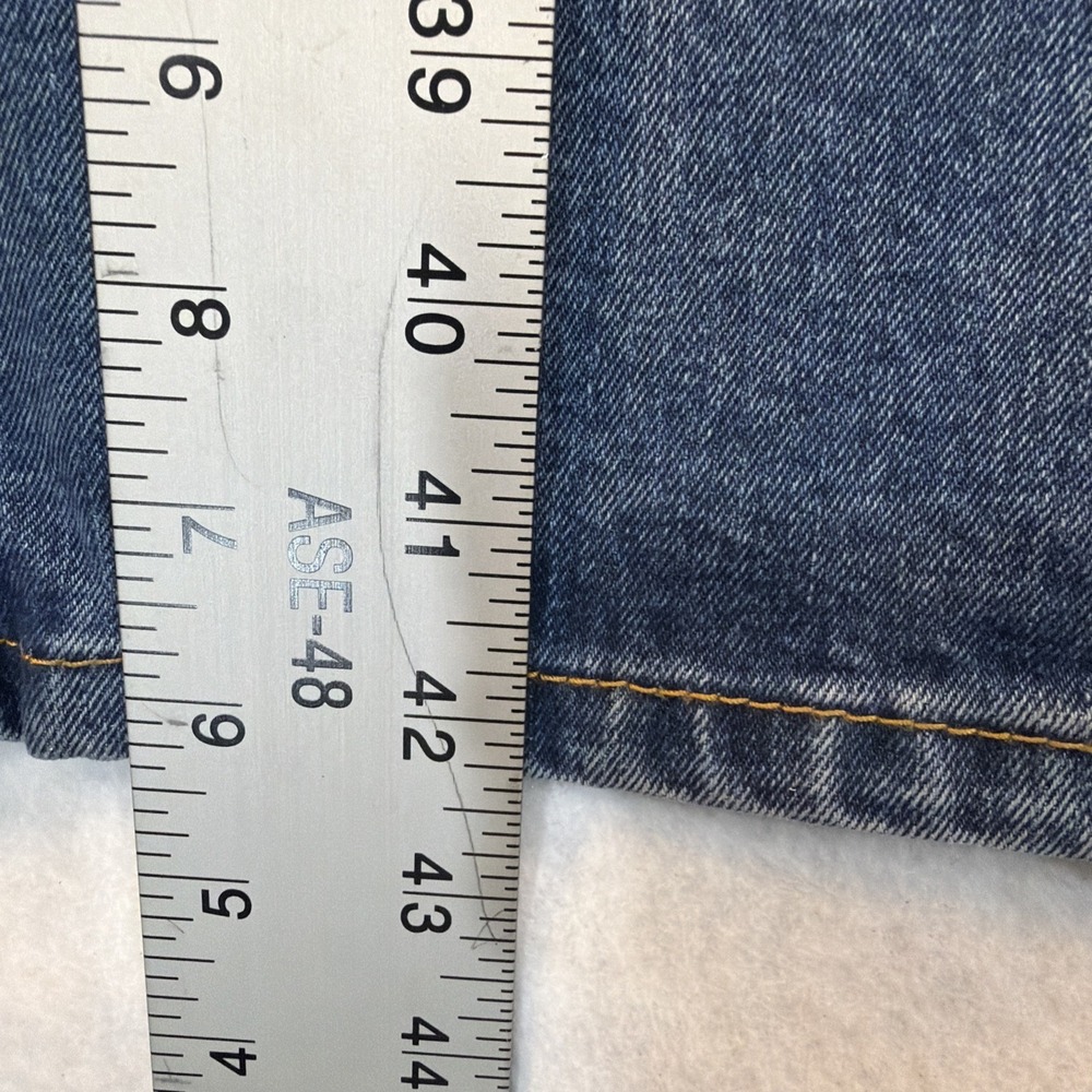 Levis 541 Jeans Mens 39x30 Blue Athletic Tapered Medium Wash Denim Pants - Picture 4 of 16